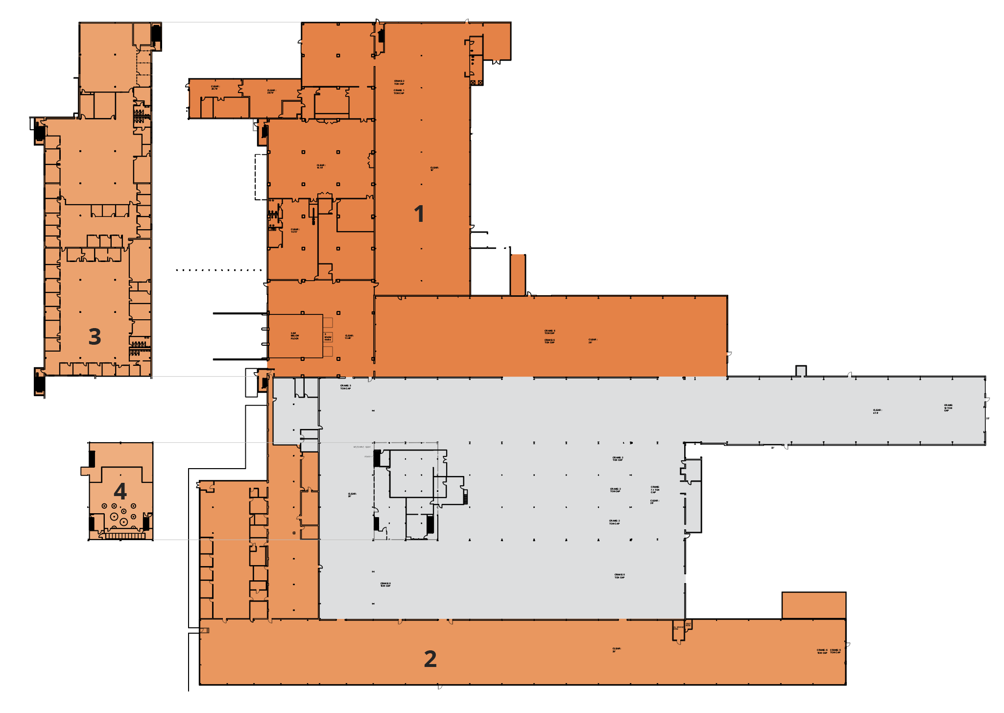 PhoenixInvestors_4503 – 4699 W Greenfield Ave; West Milwaukee, WI_BLDGS 3 & 4 1.27.26 Floor Plan 4503 – 4699 W Greenfield Ave – Bldgs 3 & 4 Floor Plan